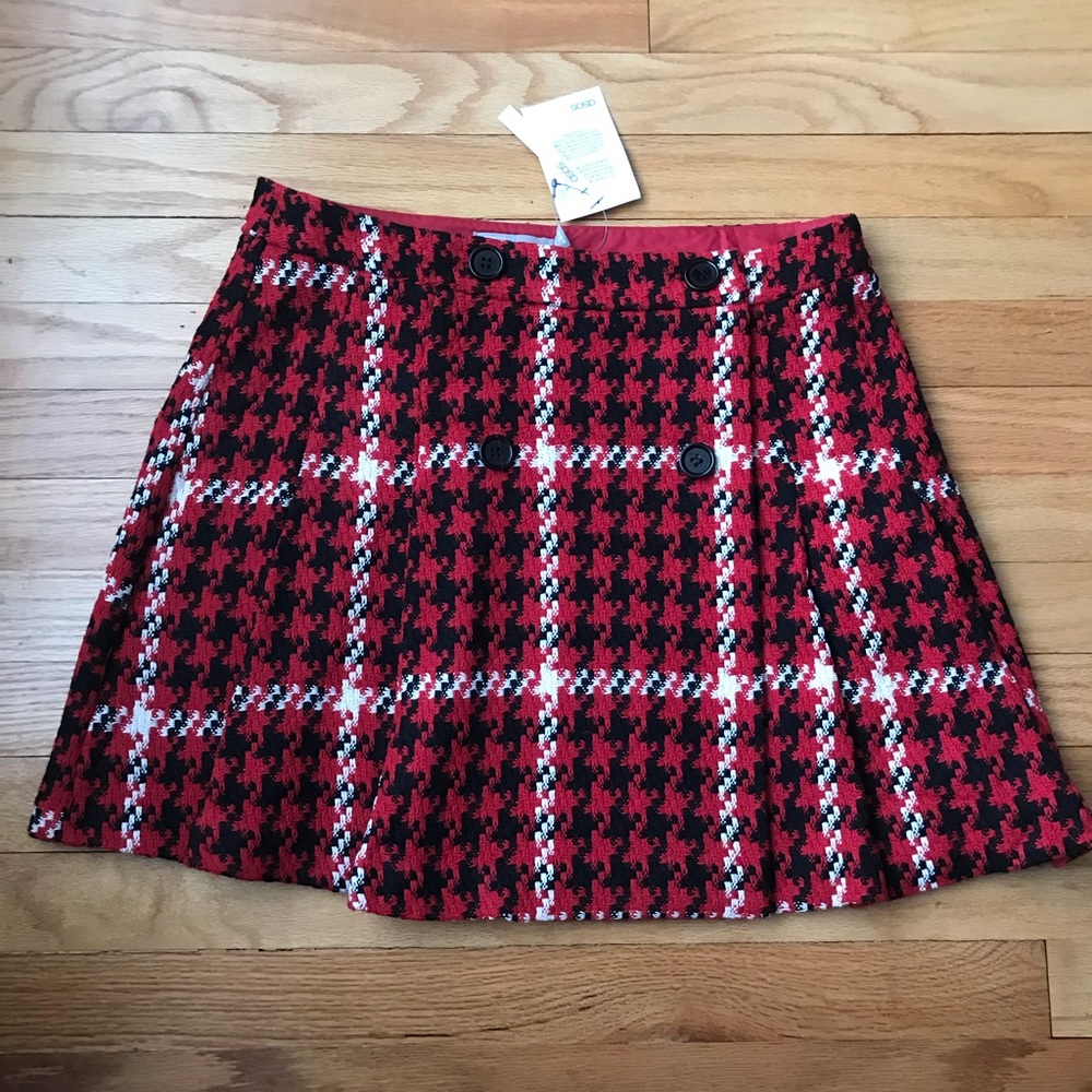 ASOS Buffalo plaid mini skirt